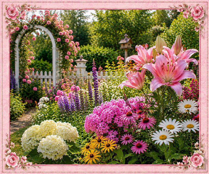Fleurs en f�te